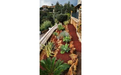 Balcon paysagé